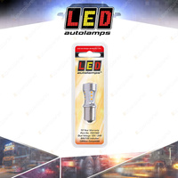 LED Autolamps Bayonet Amber Indicator Bulb 12-24V CANBUS Compatible Blister