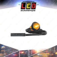 LED Autolamps Side Marker Light with Female 2 Pin Plug 12-24V 3 LED Lamp