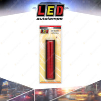 LED Autolamps Red Stop Tail Light 12-24V 36 LED Lamp Black Bracket Blister