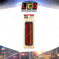 LED Autolamps Stop Tail Indicator Light Coloured Lens 12 Volt 12 LED Lamp