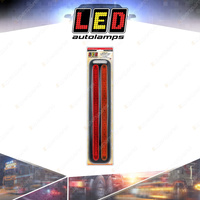 LED Autolamps Stop Tail Indicator Light Black Double Bracket 12V 36 LED Blister