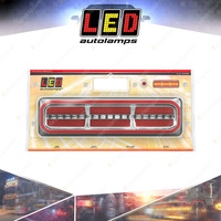 LED Autolamps Stop Tail Indicator Light Red Sequential Indicator Twin Blister