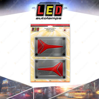 LED Autolamps Stop Tail Light Reflector Sequential Indicator 35 LED Twin Blister