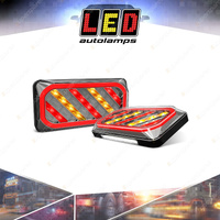 LED Autolamps Stop Tail Indicator Licence Light 52 LED Lamp 40cm Cable Bulk Kit