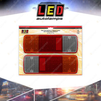 LED Autolamps Stop Tail Indicator Reverse Reflector Light 12-24V 33 LED Lamp