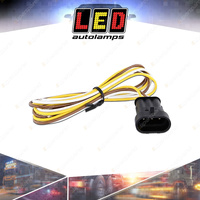 LED Autolamps Universal Vehicle Bullbar Patch Leads Bulk Pack of 2