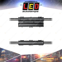 LED Autolamps Inline Cover Suit Male and Female 2 Pin Stop/Tail Light Plugs Bulk