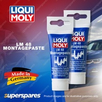 2 x Liqui Moly LM 48 Anti Seize Paste 50g Montagepaste Assembly Lube