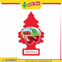 Little Trees Wild Cherry Air Freshener - Car Truck Taxi Uber Home Office