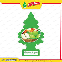 Little Trees Green Apple Air Freshener - Car Truck Taxi Uber Home Office