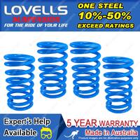 Front + Rear STD Coil Springs for Holden Captiva CG Wagon Low Option 9/06-12