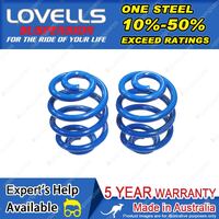 Rear Super Low Coil Springs for Holden Commodore VT VX VY VZ Wagon 6Cyl V8