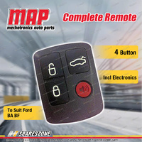 MAP Complete 4 Button Remote Replacement Incl Electronics for Ford BA BF