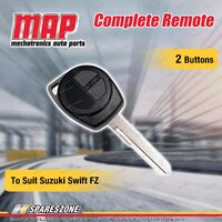 MAP Complete 2 Button Remote Replacement Standard Models for Suzuki Swift FZ