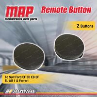 MAP 2 Button Key Fob Remote Button Replacement for Ford EF ED EB EL AU 1