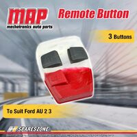 MAP 3 Button Key Fob Remote Button Replacement Part for Ford AU2 AU3