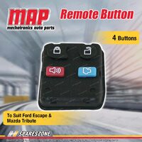 MAP 4 Button Remote Button Replacement for Ford Escape Various Models