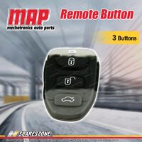 MAP 3 Button Car Remote Button Replacement for Hyundai Various Models