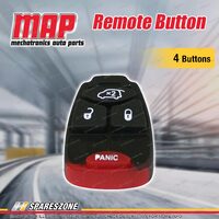 MAP 4 Button Remote Button Replacement Incl 3 & 4 Button for Chrysler Various