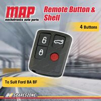 MAP 4 Button Remote Button and Shell Replacement for Ford BA BF Sedan Wagon