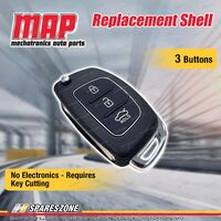 MAP 3 Button Shell for Hyundai Accent RB Elantra MD ix35 Santa Fe Sonata Tucson