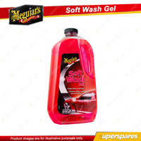 Meguiar's Car Wash Soft Wash Gel 1.9L Concentrate for A Brilliant Paint Finish