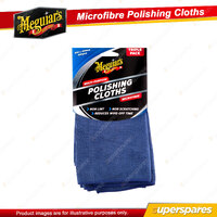 Meguiar's Microfibre Polishing Cloths Triple Pack 40cm x 40cm Car Clean Towel