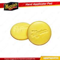 Meguiar's Reusable Hand Applicator Pad Twin Pack 10cm - Special Cushioned Foam