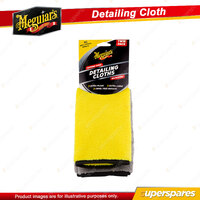 Meguiar's Supreme Shine Microfibre Detailing Cloth Twin Pack 60cm x 40cm