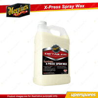 Meguiar's Synthetic X-Press Spray Wax 3.8L - Hydrophobic Polymer Technology