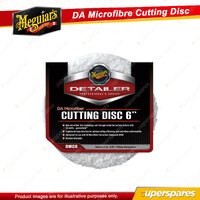 Meguiar's Da Microfibre Cutting Disc 6 Inch 2 Pack - Microfibre Disc Technology