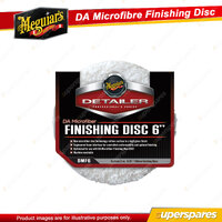 Meguiar's Da Microfibre Finishing Disc 6 Inch 2 Pack - High Gloss Finish