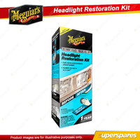 Meguiar's Two Step Headlight Restoration Kit - Step 1: Clean Step 2: Coat