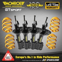 Monroe Shocks King Super Low Springs for Ford Falcon Fairmont AUII AUIII IRS Sdn