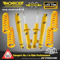 Monroe Shocks & King STD Springs for Mitsubishi Pajero NM NP NS NT NW LWB DIESEL