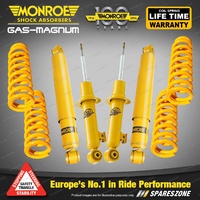 Monroe Shocks & King STD Springs for Nissan Pathfinder R51 2.5ltr TDi 4WD Wgn