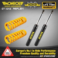 Front Standard Monroe Shock Absorbers King Springs for BMW E30 318 320 323 325