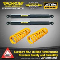 Rear Raised Monroe Shock Absorbers King Spring for FORD FALCON AU AUII AUIII Sdn