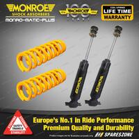 Front Raised Monroe Shock Absorbers King Spring for HOLDEN STATESMAN HQ HX HZ WB