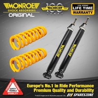 Rear STD Monroe Shock Absorbers King Springs for BMW 3 SER. E36 318I TI IS TDS