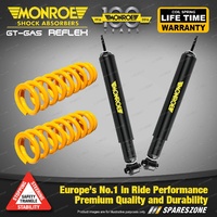 Rear Raised Monroe Shock Absorber King Springs for COMMODORE VT 6 8CYL Wagon