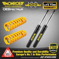 Rear STD Monroe Shock Absorbers King Springs for HYUNDAI I30 Gen 1 2 SLX SR SX