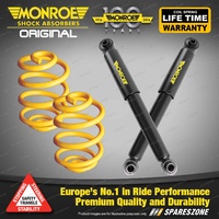 Rear Lower Monroe Shock Absorbers King Springs for MAZDA 6 GH 2.2 2.5i Sdn Hatch