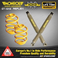 Rear Lower Monroe Shock Absorbers King Springs for TOYOTA CELICA RA23 TA23 RA28