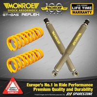 Rear STD Monroe Shock Absorbers King Springs for TOYOTA TARAGO TCR10 Van 91-00