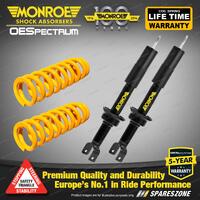 Front STD Monroe Shock Absorbers King Springs for FORD TERRITORY SX RWD Wagon