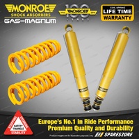 Rear STD Monroe Shock Absorbers King Springs for LANDCRUISER PRADO KZJ95 VZJ95