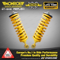 Monroe Complete GT Gas Shocks Lowered Springs for HYUNDAI EXCEL X3