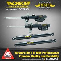 Monroe Front + Rear Reflex Shock Absorbers for Ford Falcon Fairmont FG Ute