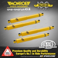 F + R Monroe Gas Magnum TDT Shock Absorbers for MITSUBISHI PAJERO NL Wagon 97-00